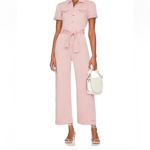 Paige Anessa Jumpsuit Vintage Rouge